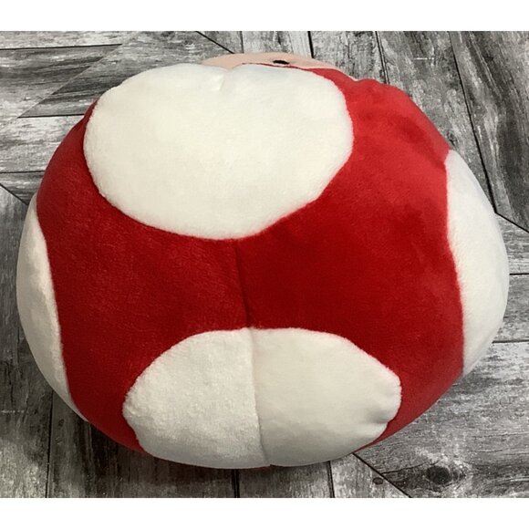 Mocchi Mocchi Super Mario Club Toad Mushroom Plush 12" Collectible Toy - Picture 3 of 7